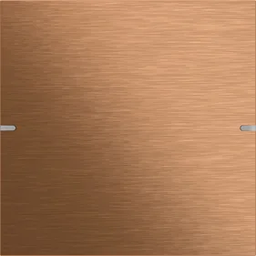 Bộ mặt phím Gira 4.95 1 phím — Đồng PVD (Bronze) (5021 38)