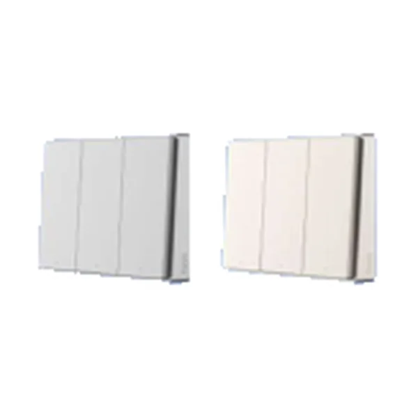Mặt công tắc Aqara D1 3 nút — Xám / Gold